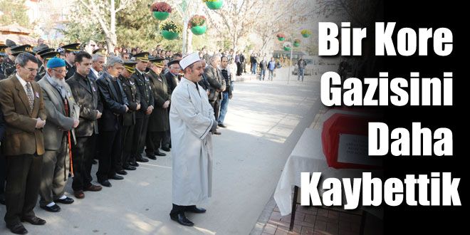 Bir Kore Gazisini daha kaybettik