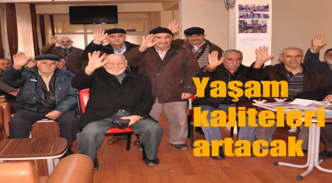 Yaşlıların yaşam kalitesini artıracağız