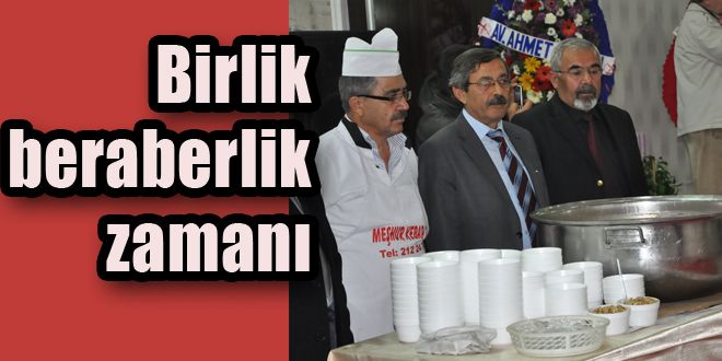 Şimdi birlik, beraberlik zamanı