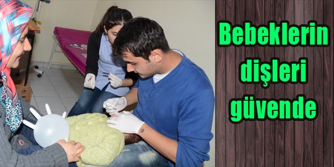 Bebeklerin dişleri güvende 