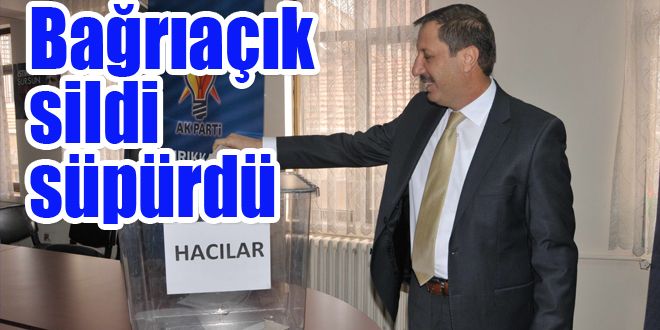 Bağrıaçık silip süpürdü