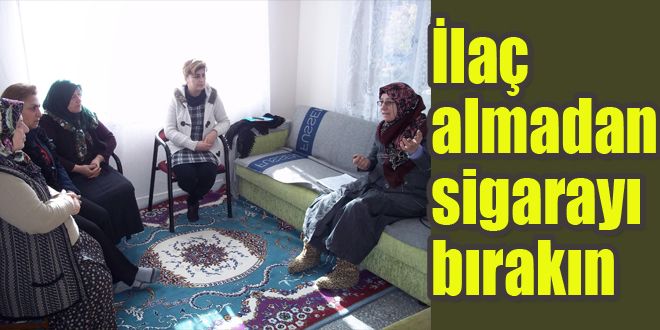 İlaç almadan sigarayı bırakın