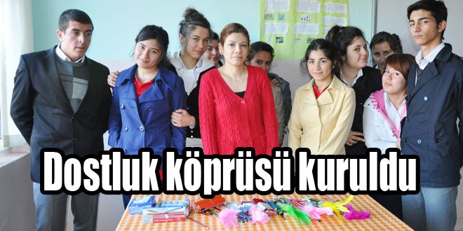 Dostluk köprüsü kuruldu