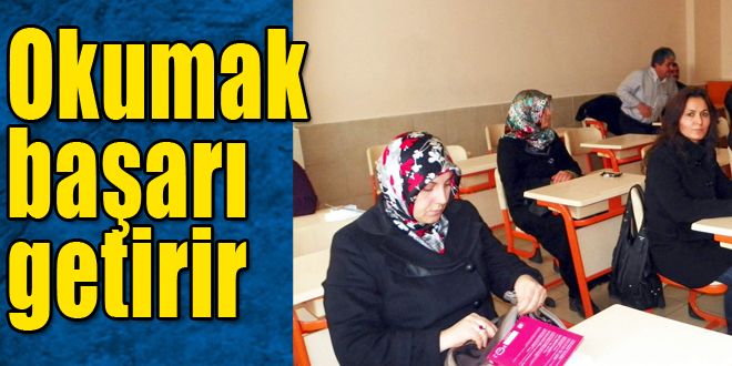 Okumak başarıyı getirir