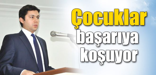 Çocuklar başarıya koşuyor 