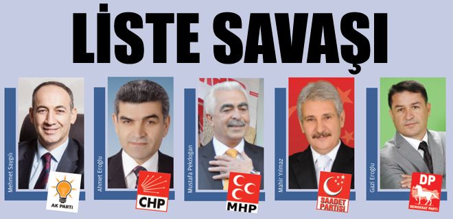 Partilerde LİSTE Savaşları