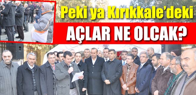 Peki bizim açlar ne olacak? 