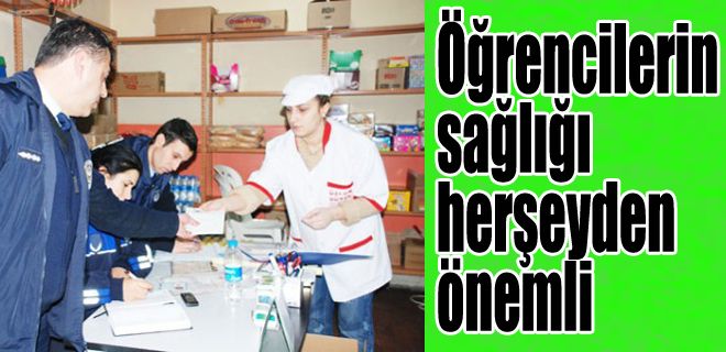 Herşey öğrencilerin sağlığı için