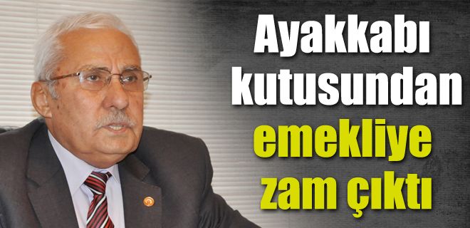 Emekliye kutudan yüzde 3.27 zam çıktı