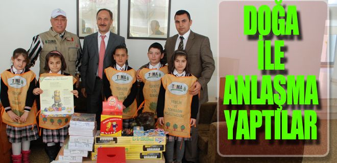 Doğa ile anlaşma yaptılar