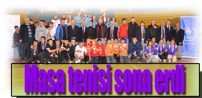 Yıldızlar masa tenisi sona erdi