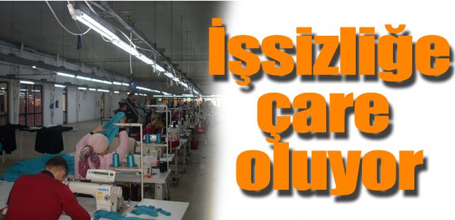 İşsizliğe çare oluyoruz 