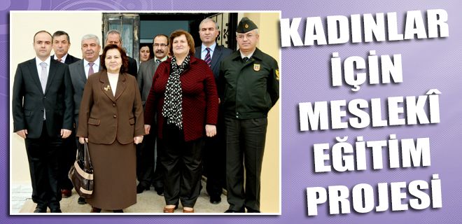 Kadınlar için mesleki eğitim projesi