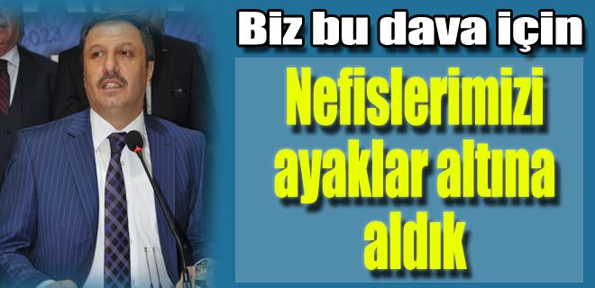  Nefislerimizi ayaklar altına aldık