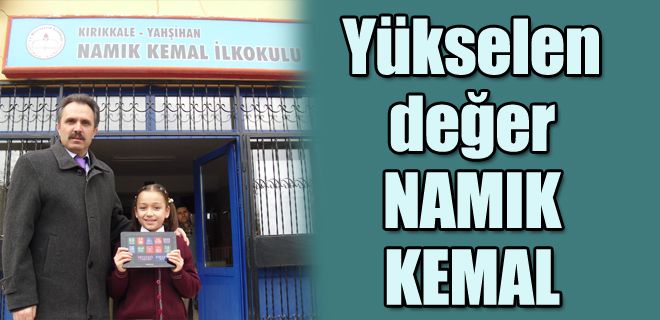 Yükselen değer Namık Kemal İlkokulu