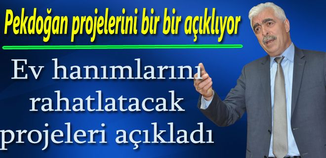 Ev hanımlarını rahatlatacak projeler 