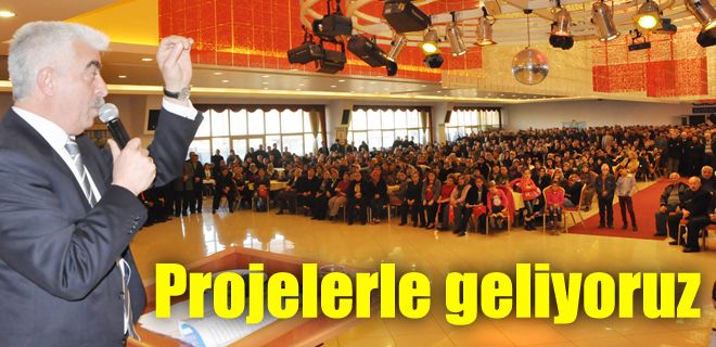 Projelerimizle geliyoruz 