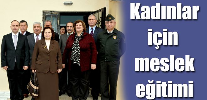 Kadınlar için mesleki eğitim projesi