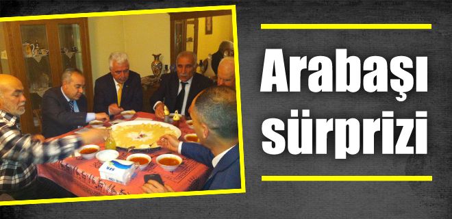  Arabaşı sürprizi