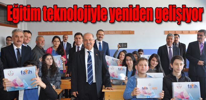 Eğitim teknolojiyle yeniden gelişiyor 