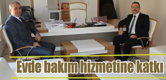 Evde bakım hizmetine katkı 