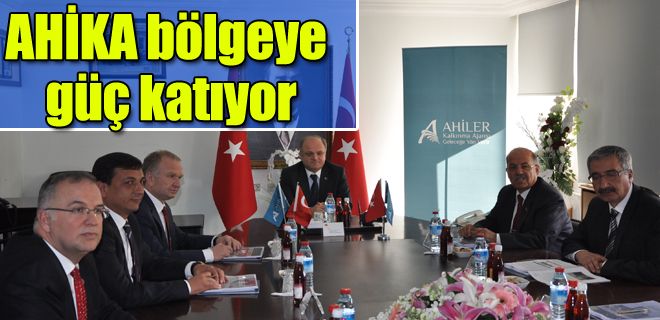 AHİKA bölgeye güç katıyor 