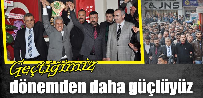 Geçtiğimiz dönemden daha güçlüyüz 