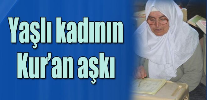 Yaşlı kadının Kur