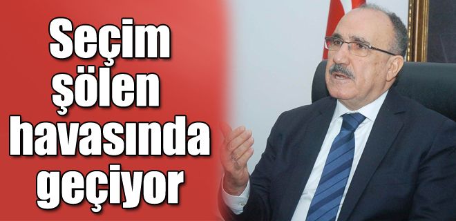Seçimler şölen havasında sürüyor