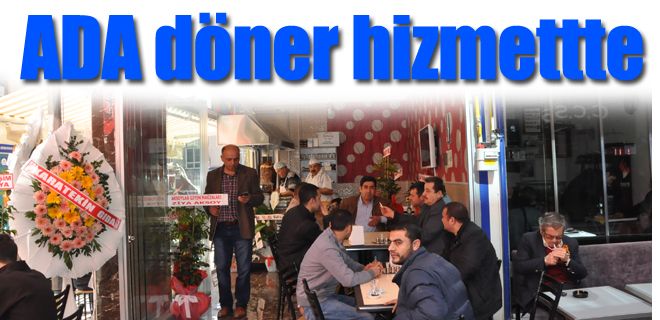 Ada Döner hizmette 