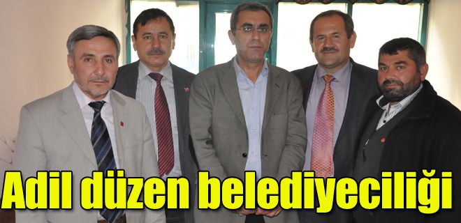 Adil düzen belediyeciliğini getireceğiz