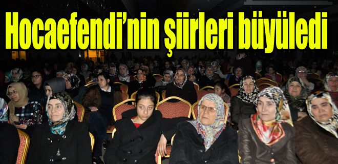 Reşit Muhtar, Hocaefendi`nin eserlerini seslendirdi