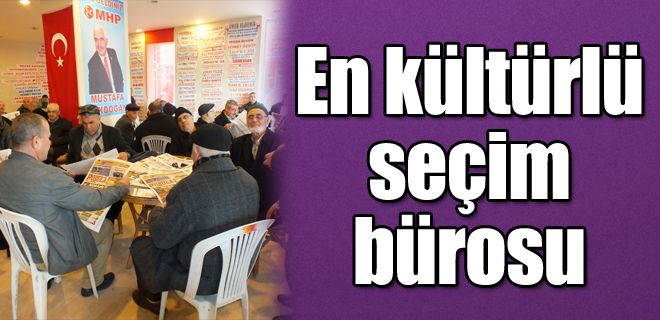 En kültürlü seçim bürosu