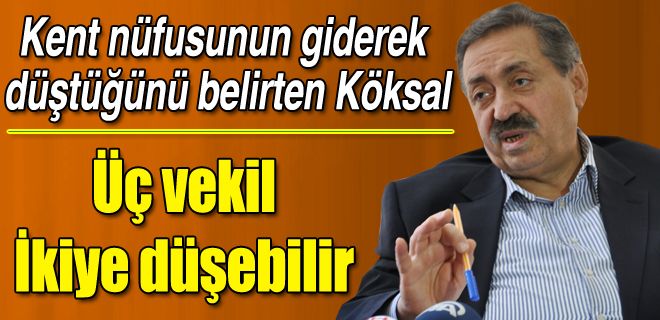 Üç vekil ikiye düşebilir