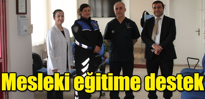 Mesleki eğitime tam destek