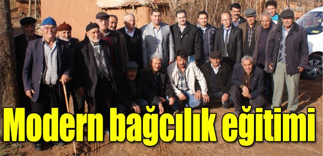 Modern bağcılık eğitimi