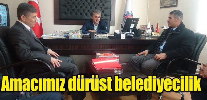 Dürüst belediyecilik anlayışıyla geliyoruz 