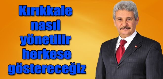 Şehir nasıl yönetilir herkese göstereceğiz 