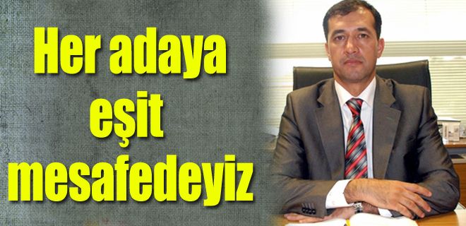 Her adaya eşit mesafedeyiz 