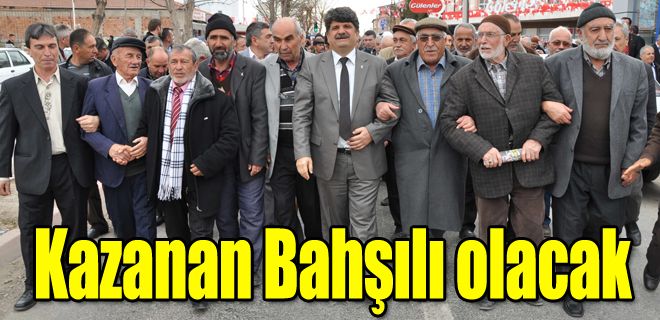 Bahşılı için çalışacağız