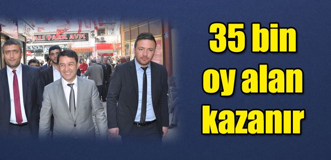 35 bin oy alan seçimi kazanır 