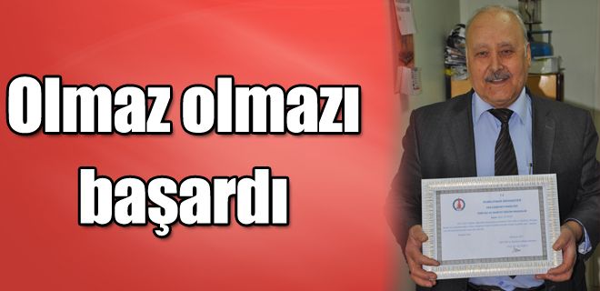 Olmaz olmazı başardı