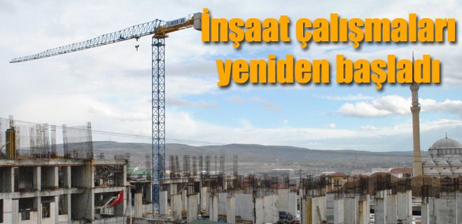 Hükümet Konağı inşaatı yeniden başladı
