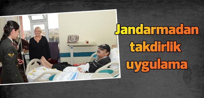 Jandarmadan takdirlik uygulama