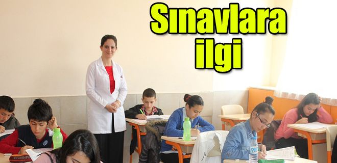 Özel Kızılırmak sınavlarına büyük ilgi 