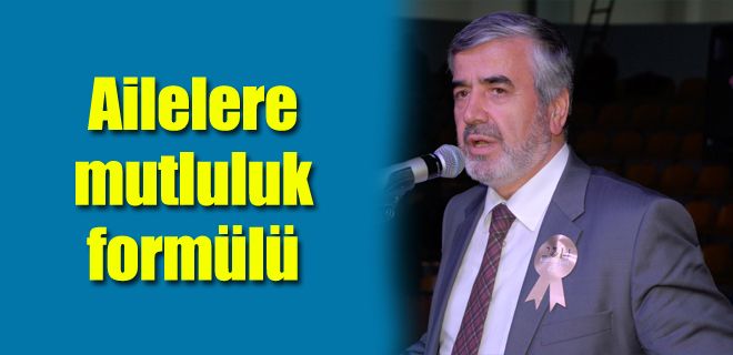 Ailenin saadeti samimiyetle başlar