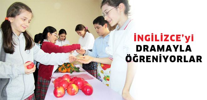 İngilizceyi dramayla öğreniyorlar