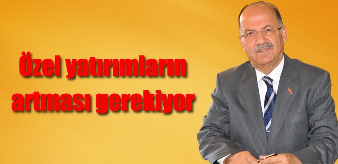 Özel yatırımların teşvik edelim