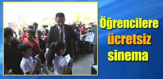 Öğrencilere ücretsiz sinema 