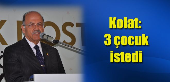 Kolat 3 çocuk istedi